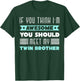 Twin Brother Siblings Family Funny Twin T-Shirt - T-Shirt | Forest