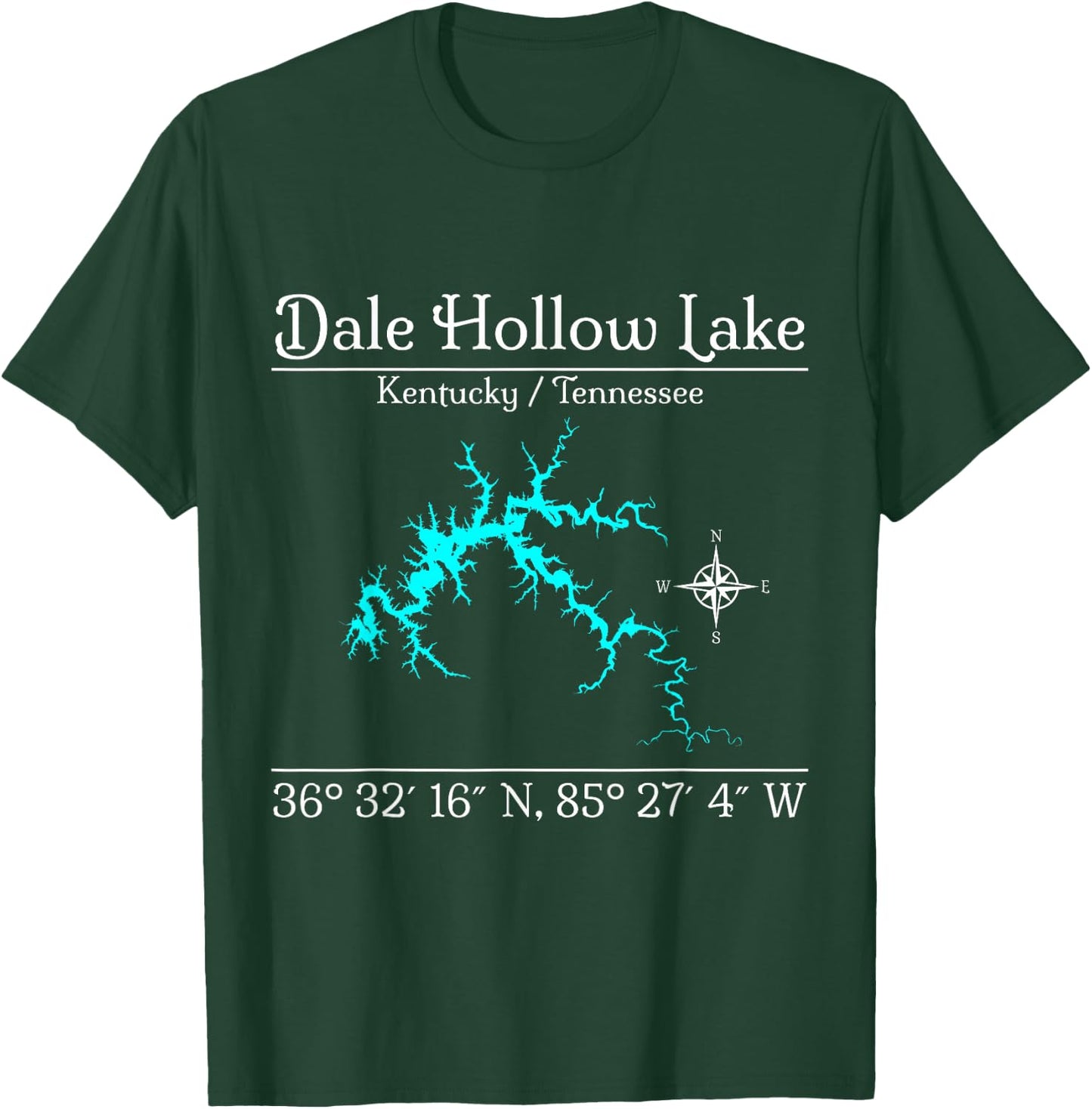 Dale Hollow Lake, Kentucky / Tennessee T-Shirt - T-Shirt | Forest