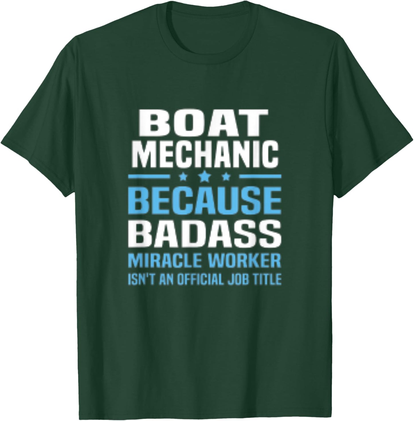 Boat Mechanic T-Shirt - T-Shirt | Forest