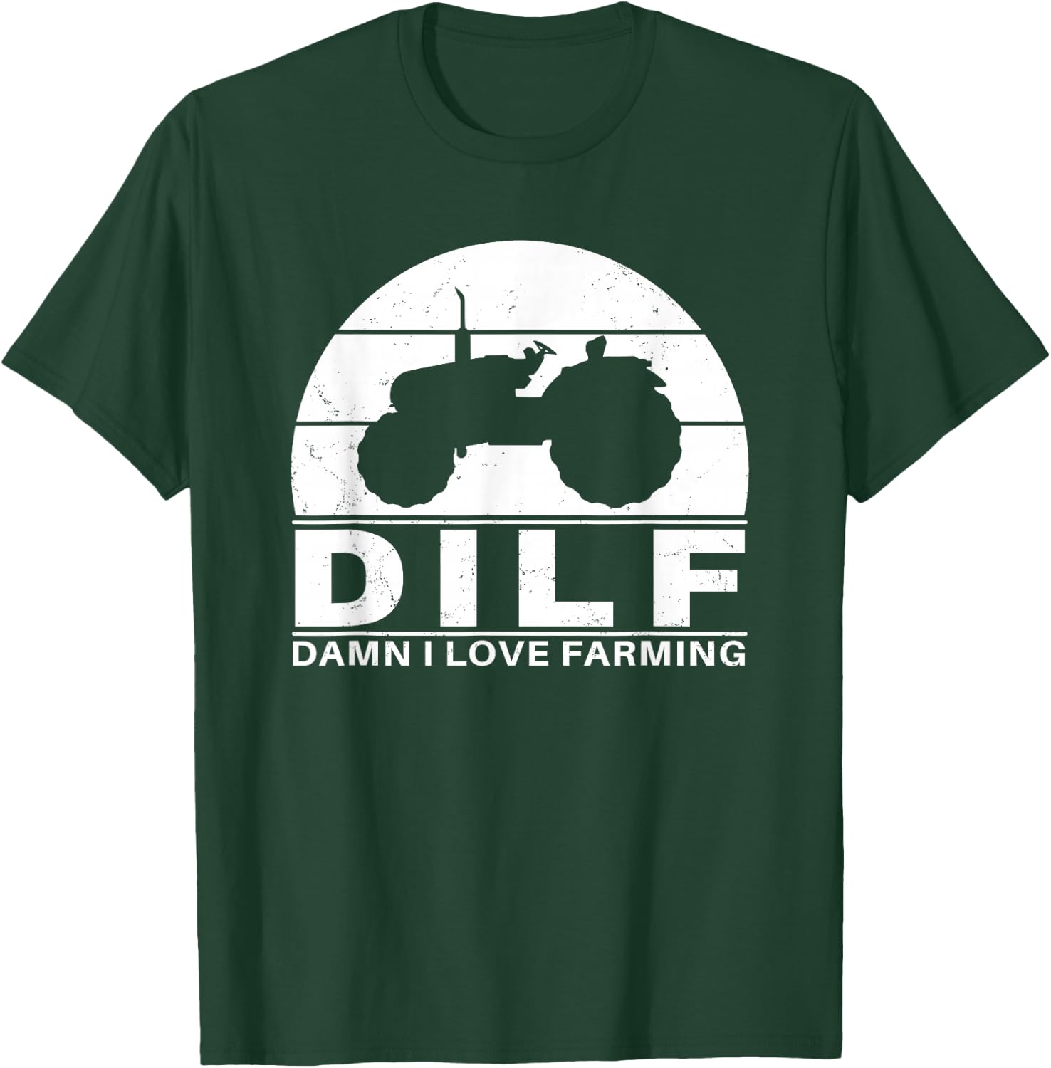 Damn I love Farming T-Shirt - T-Shirt | Forest