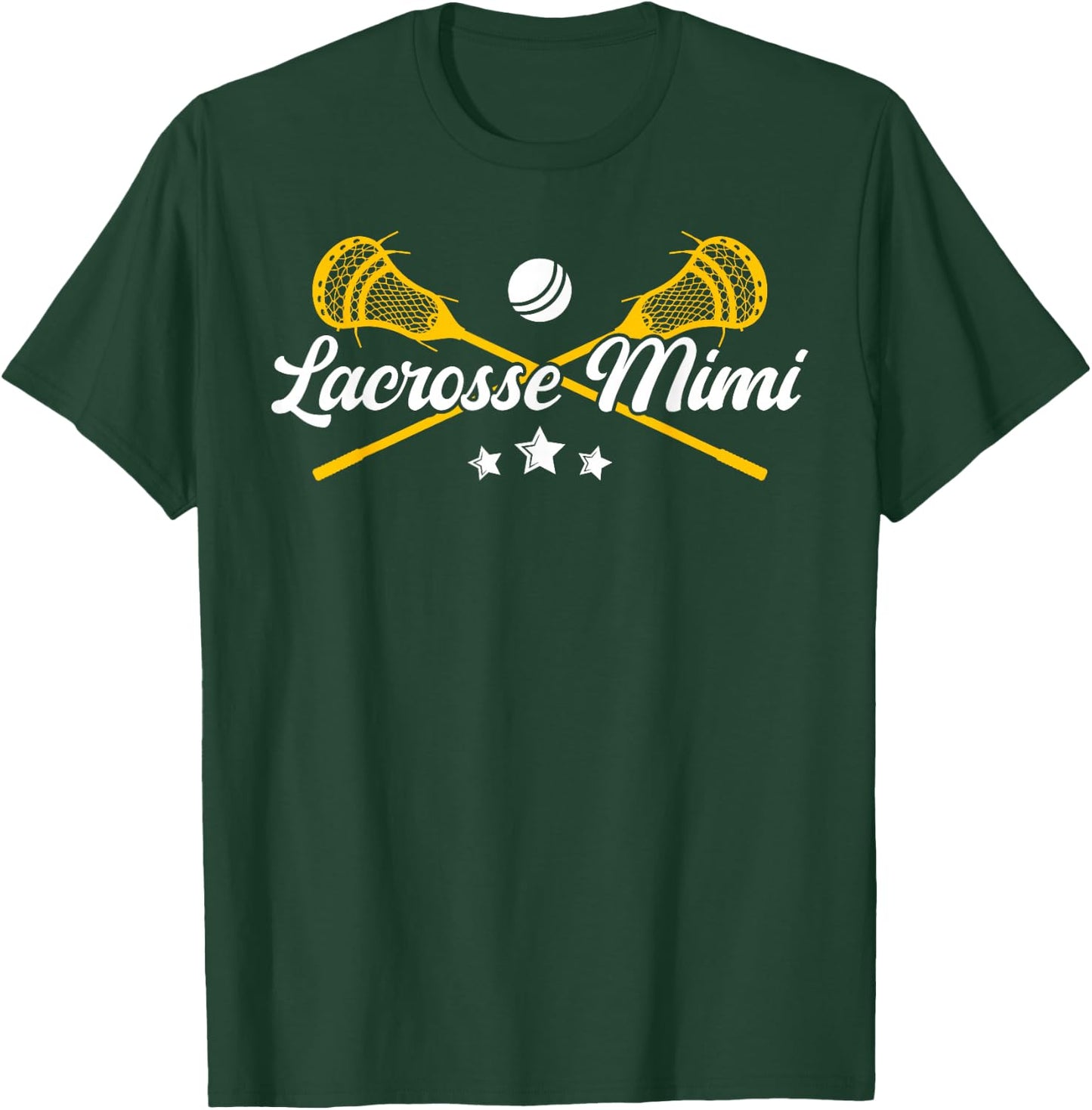 Lacrosse Mimi Proud Mimi Of A Lacrosse Player Mimi T-Shirt - T-Shirt | Forest