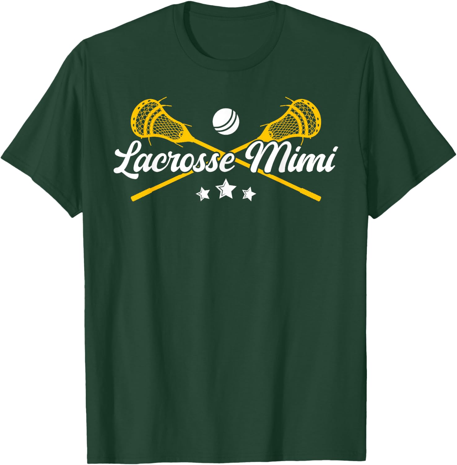 Lacrosse Mimi Proud Mimi Of A Lacrosse Player Mimi T-Shirt - T-Shirt | Forest