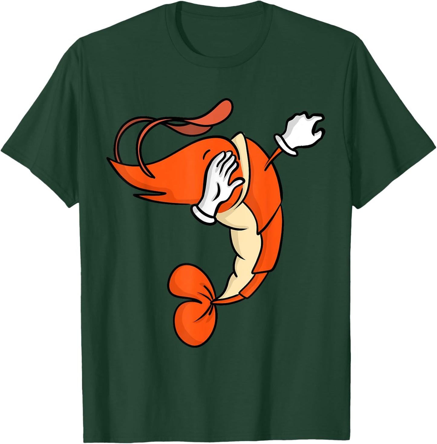 Shrimp Dab Pose Shirt T-Shirt - T-Shirt | Forest