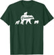 Vintage Grandma Bear 3 Cubs Mother's Day T-Shirt - T-Shirt | Forest