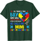 There's This Boy He Calls Me Mimi Grandma Autism Awareness T-Shirt - T-Shirt | Forest