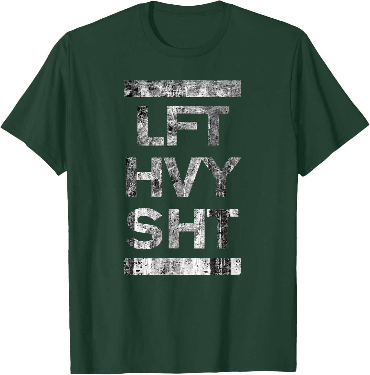 LFT HVY SHT Bodybuilding gift weightlifting body T-Shirt - T-Shirt | Forest