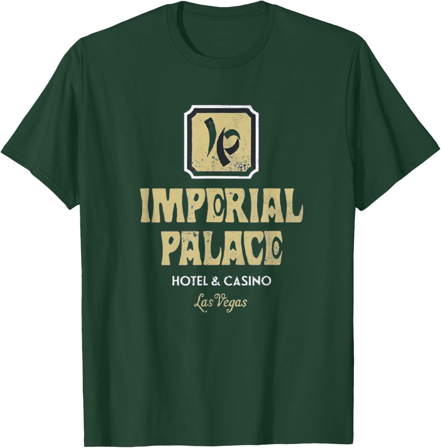Imperial Palace Hotel Casino Vintage Sign Retro Las Vegas T-Shirt - T-Shirt | Forest