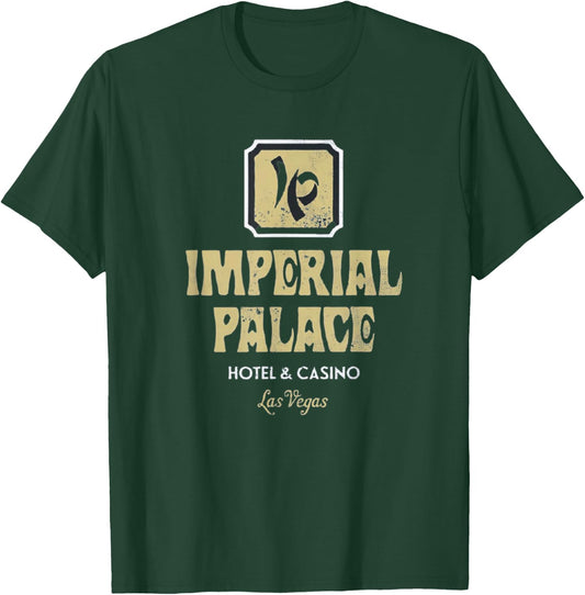 Imperial Palace Hotel Casino Vintage Sign Retro Las Vegas T-Shirt - T-Shirt | Forest