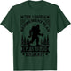 Bigfoot Retirement Plan Saying Funny Sasquatch Silhouette T-Shirt - T-Shirt | Forest