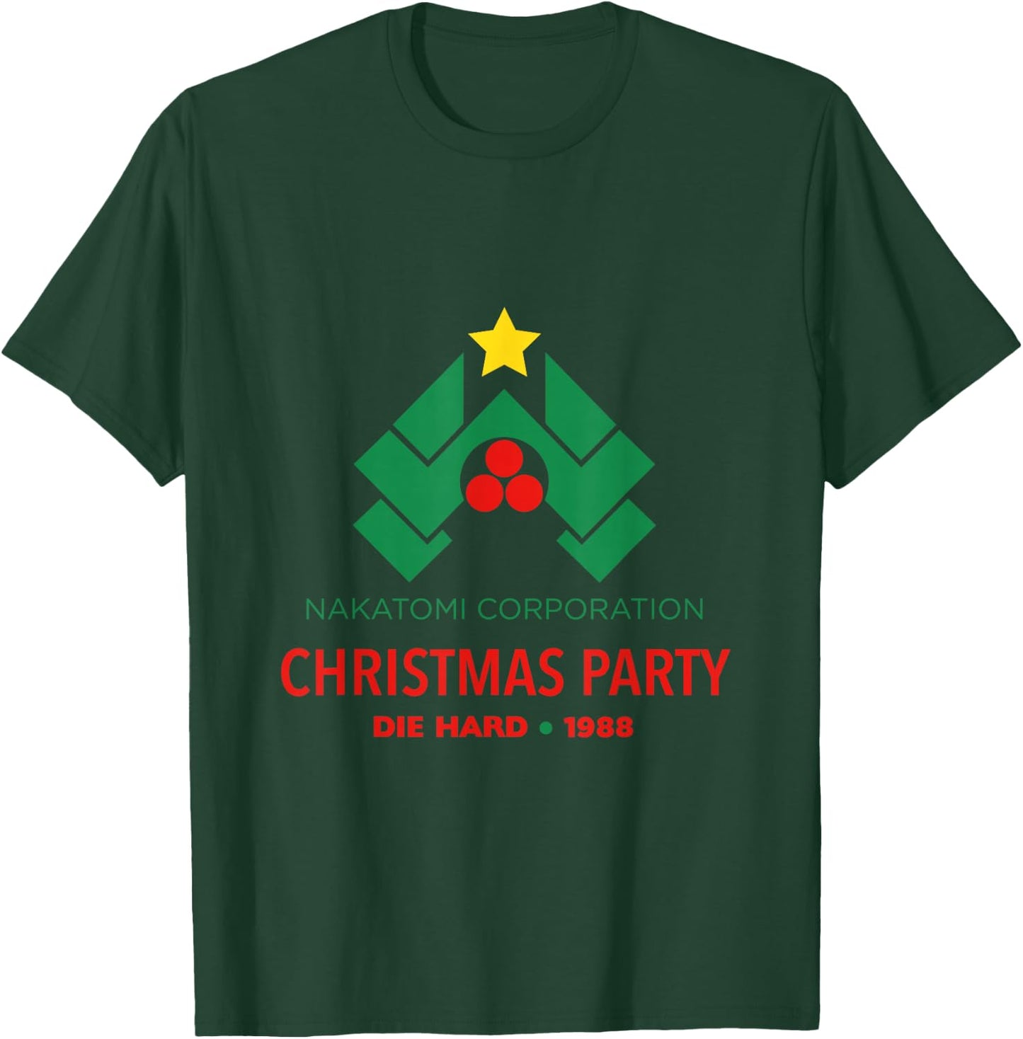 The Hard Nakatomi Corporation Christmas Party 1988 T-Shirt - T-Shirt | Forest