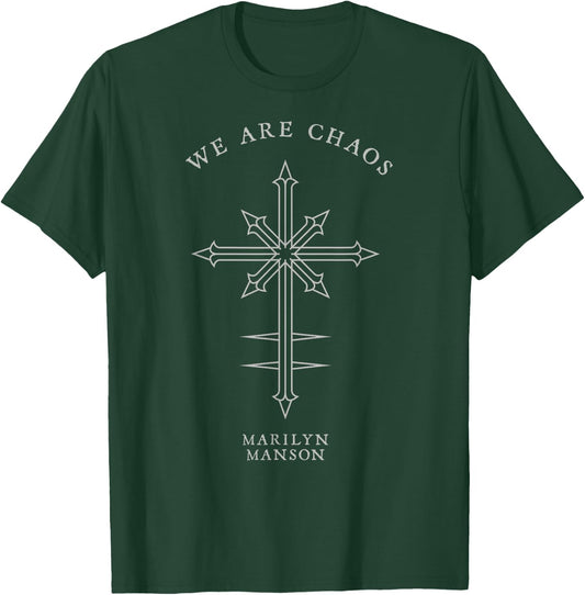 Marilyn Manson – Chaos Cross T-Shirt - T-Shirt | Forest