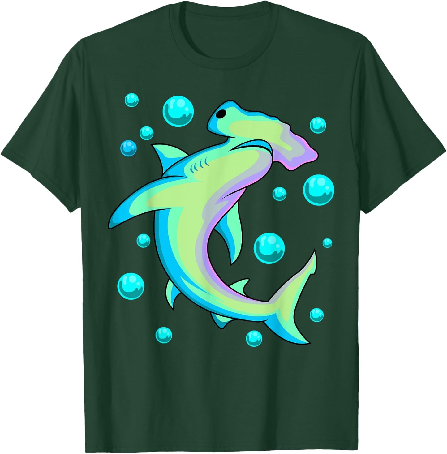 Vintage Hammerhead Shark T-Shirt - T-Shirt | Forest