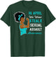 In April We Wear Teal Sexual Assault Awareness Month T-Shirt - T-Shirt | Forest