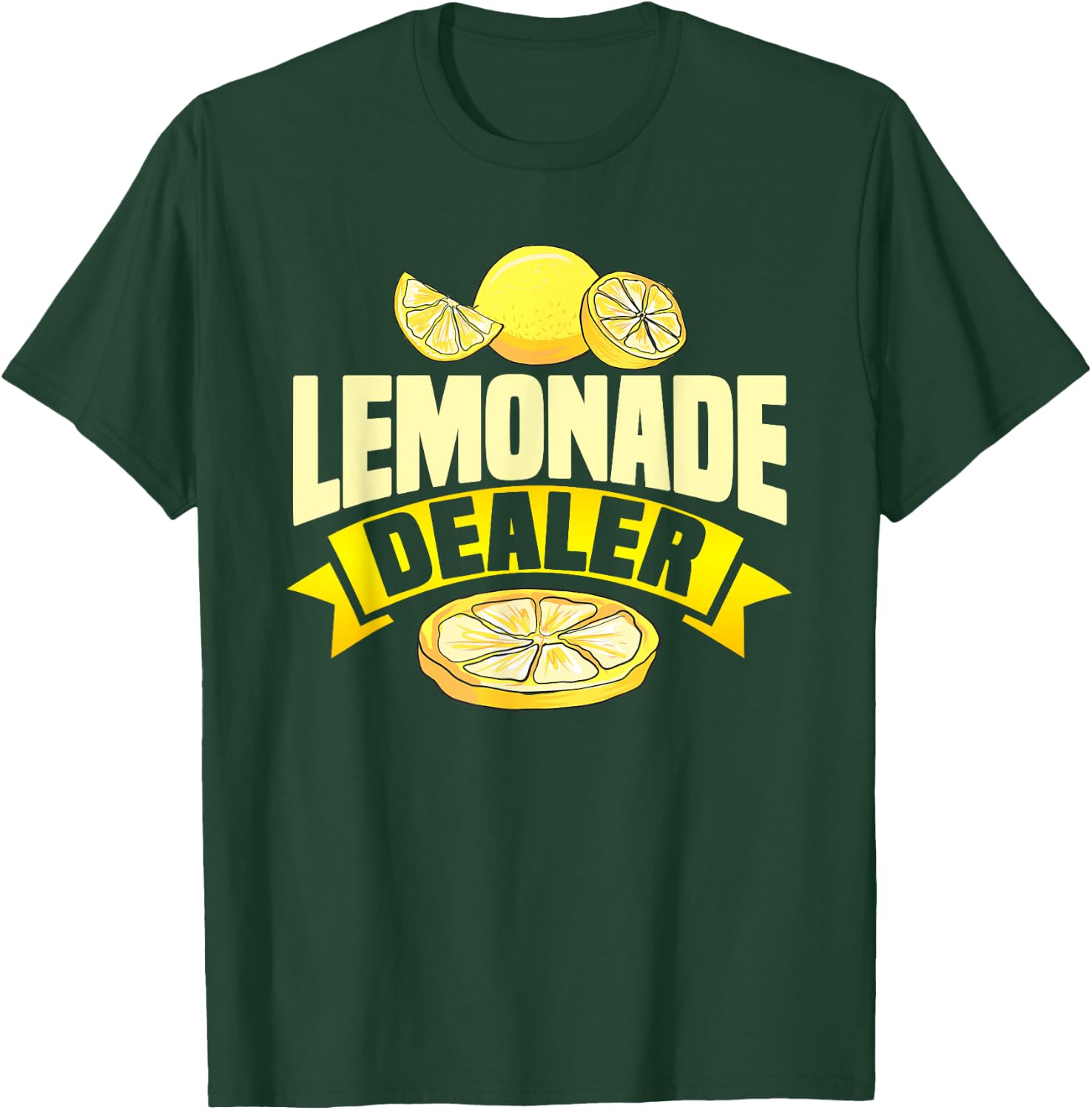 Lemonade Dealer Lemon Stand Juice Store Staff Sweet T-Shirt - T-Shirt | Forest