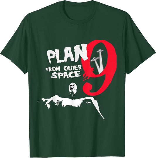 Plan 9 from Outer Space Inspector Clay Tribute T-Shirt - T-Shirt | Forest