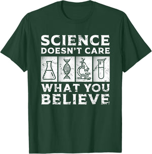 Cool Science Art Women Scientist Science Lovers T-Shirt - T-Shirt | Forest