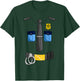 Police Officer Costume Policeman Cop Sheriff Halloween T-Shirt - T-Shirt | Forest