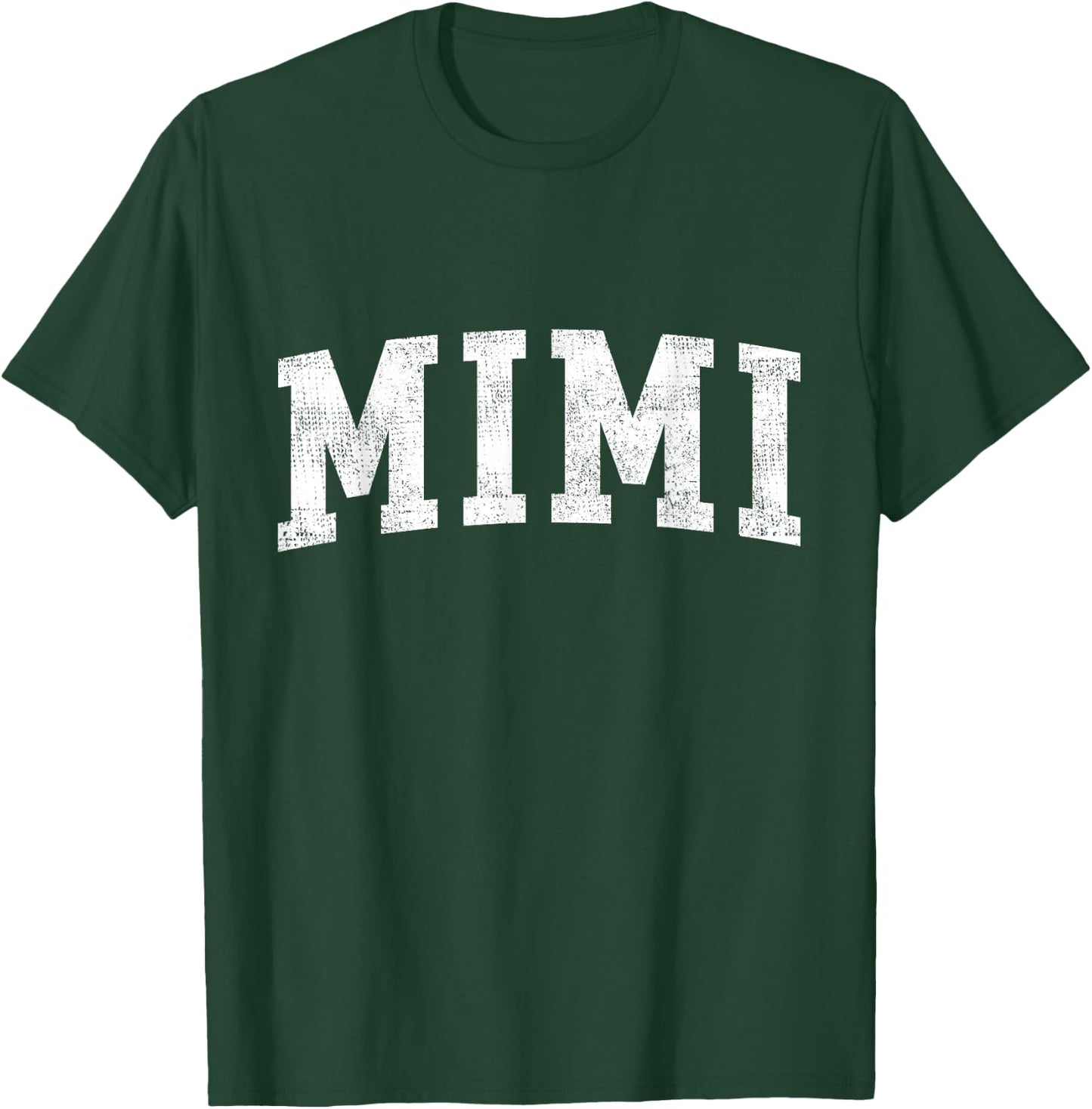 Mimi Classic Bold Font Mimi Birthday Gift T-Shirt - T-Shirt | Forest