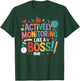 Actively Monitoring Like A Boss State Testing Teacher T-Shirt - T-Shirt | Forest