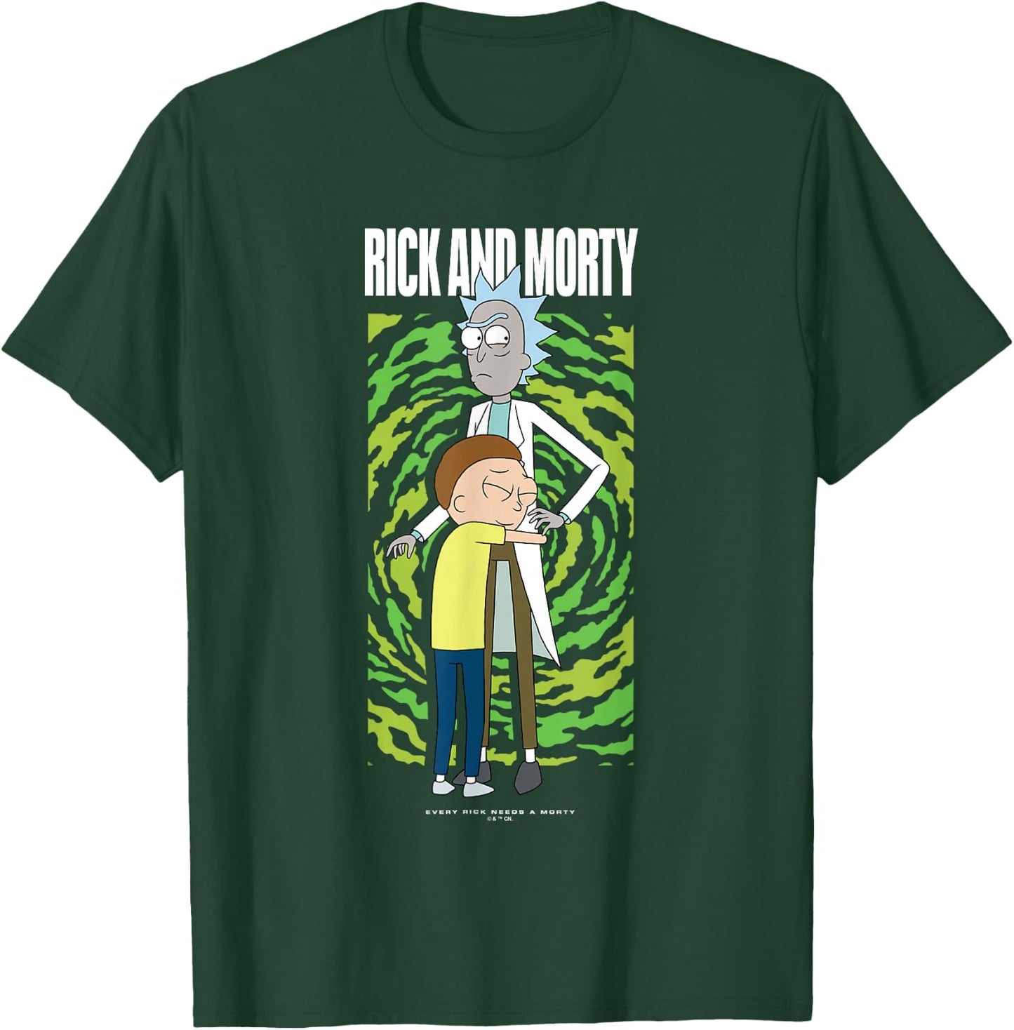 Rick And Morty Season 7 Every Rick Needs A Morty Weird Hug T-Shirt - T-Shirt | Forest
