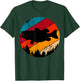 Bass Fishing Retro Vintage Forest Angling Fisherman Fish T-Shirt - T-Shirt | Forest