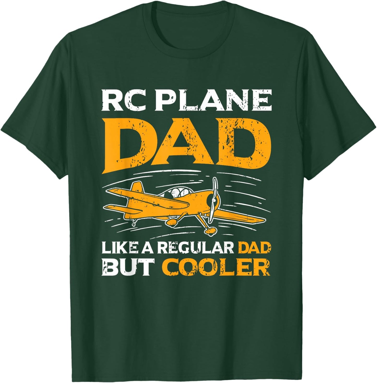 RC Pilot Dad Model Airplane Pilot Model Flight Rc Airplane T-Shirt - T-Shirt | Forest
