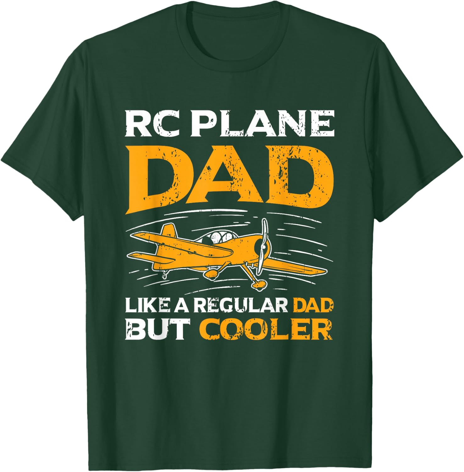 RC Pilot Dad Model Airplane Pilot Model Flight Rc Airplane T-Shirt - T-Shirt | Forest