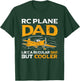 RC Pilot Dad Model Airplane Pilot Model Flight Rc Airplane T-Shirt - T-Shirt | Forest