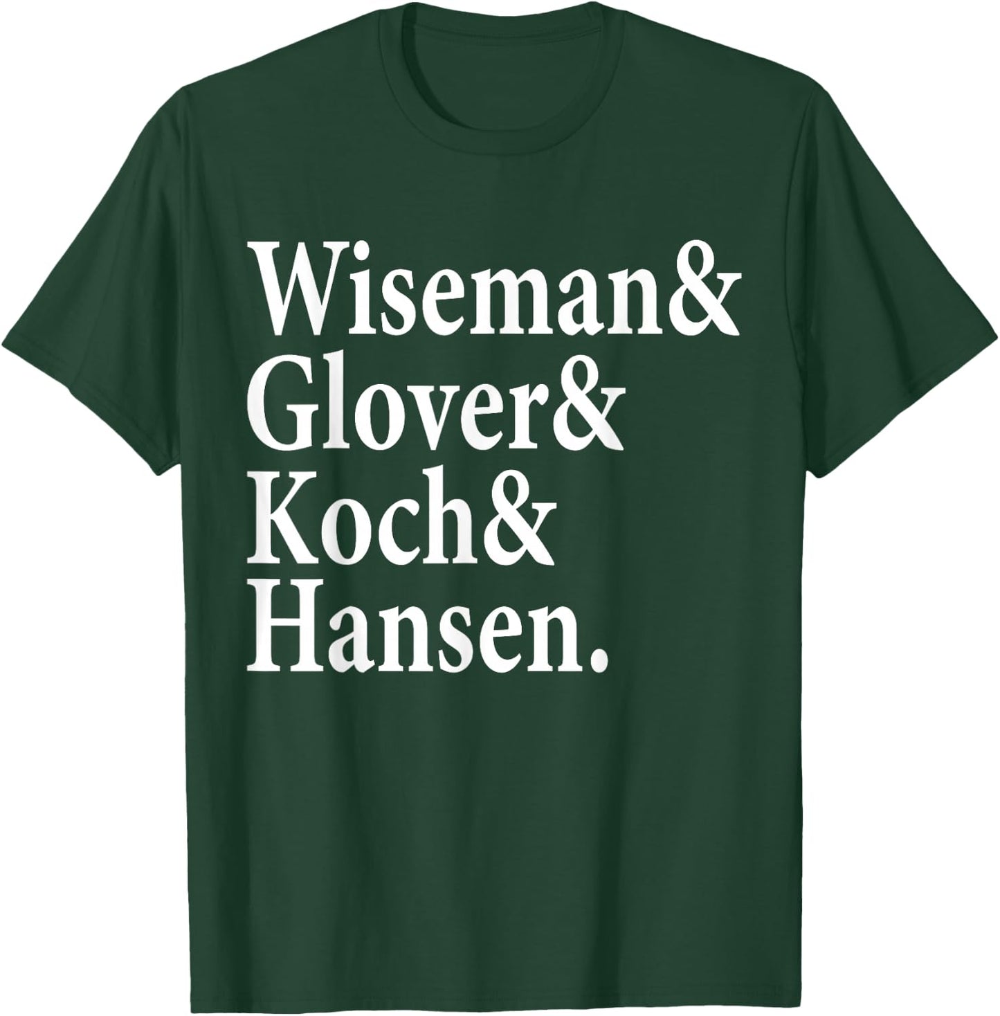 Wiseman Glover Koch Hansen Going to The Moon T-Shirt - T-Shirt | Forest
