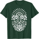 Maori Polynesian Tattoo HAKA Dance Face Mask Head T-Shirt - T-Shirt | Forest