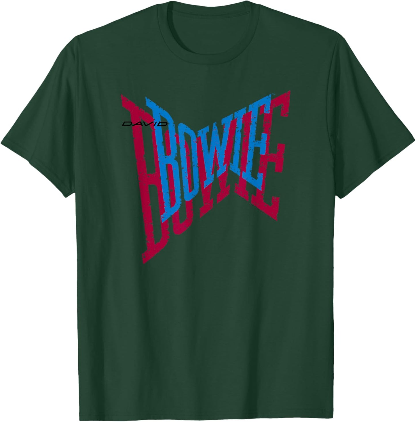 David Bowie - Bowie Bowie Logo Vintage T-Shirt - T-Shirt | Forest