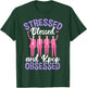 Stressed Blessed And KPop Obesessed Korean Music Lover Fans T-Shirt - T-Shirt | Forest