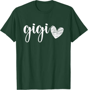 Funny Matching Gigi & Me for Grandma Whit Girl or Boy T-Shirt - T-Shirt | Forest