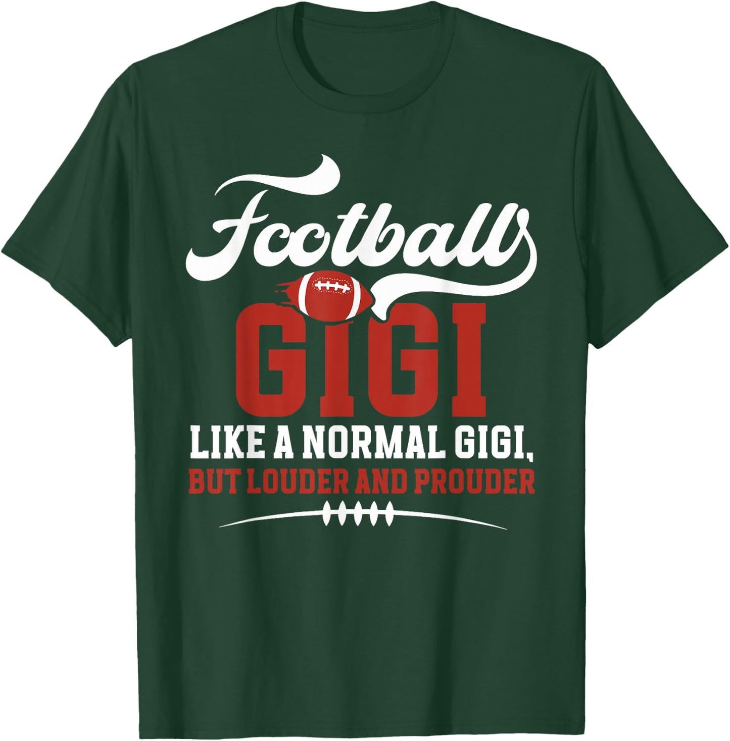 Football Gigi of A Football Player Gigi Definition T-Shirt - T-Shirt | Forest