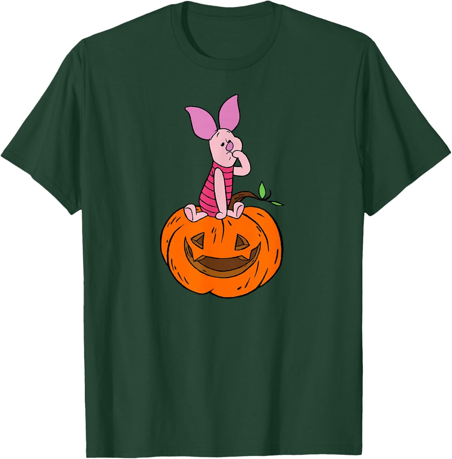 Disney - Halloween Piglet Pumpkin T-Shirt - T-Shirt | Forest