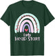 Early Headstart Cute Retro Rainbow teachers T-Shirt - T-Shirt | Forest