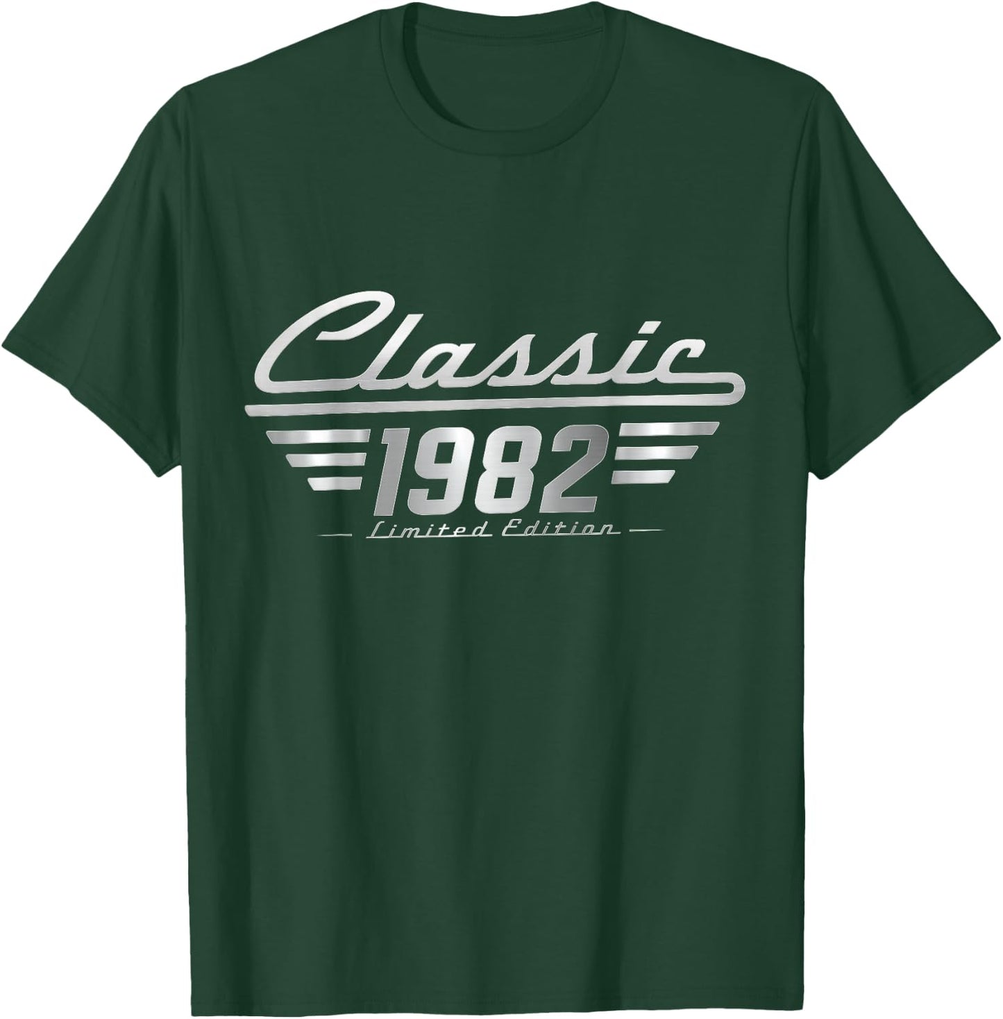 Classic 1982 Limited Edition Vintage Car Birthday T-Shirt - T-Shirt | Forest