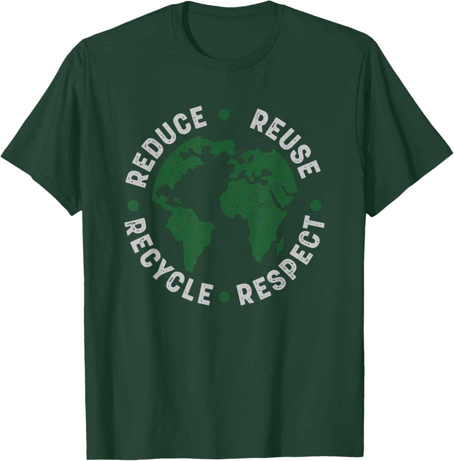 Earth Day Shirt Teacher Environment Day Recycle Earth Day , Black T-Shirt - T-Shirt | Forest