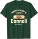 Mommy and Daddy's Little Cannoli Funny Toddler Italian Baby T-Shirt - T-Shirt | Forest