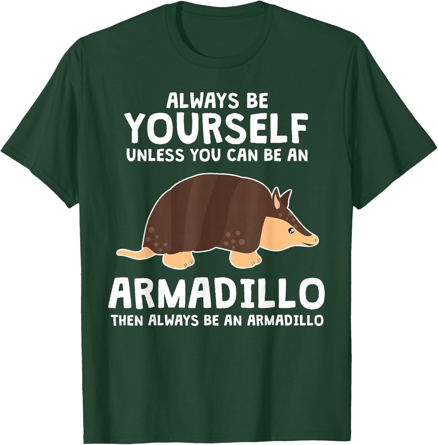 Kids Be A Armadillo Animal Outfit Clothes Gift Armadillo T-Shirt - T-Shirt | Forest