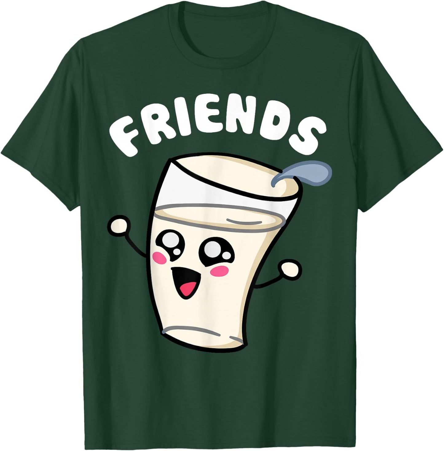 Cookies And Milk - 2 Of 2 - Couple Matching - Best Friends T-Shirt - T-Shirt | Forest