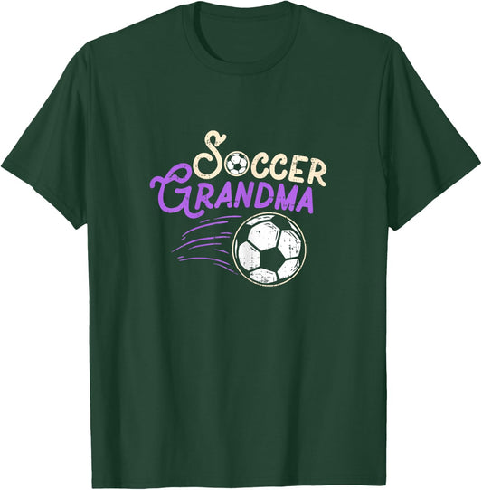 Soccer Grandma T-Shirt - T-Shirt | Forest