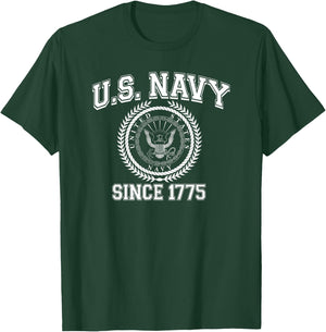 U.S. Navy Since 1775 T-Shirt - T-Shirt | Forest