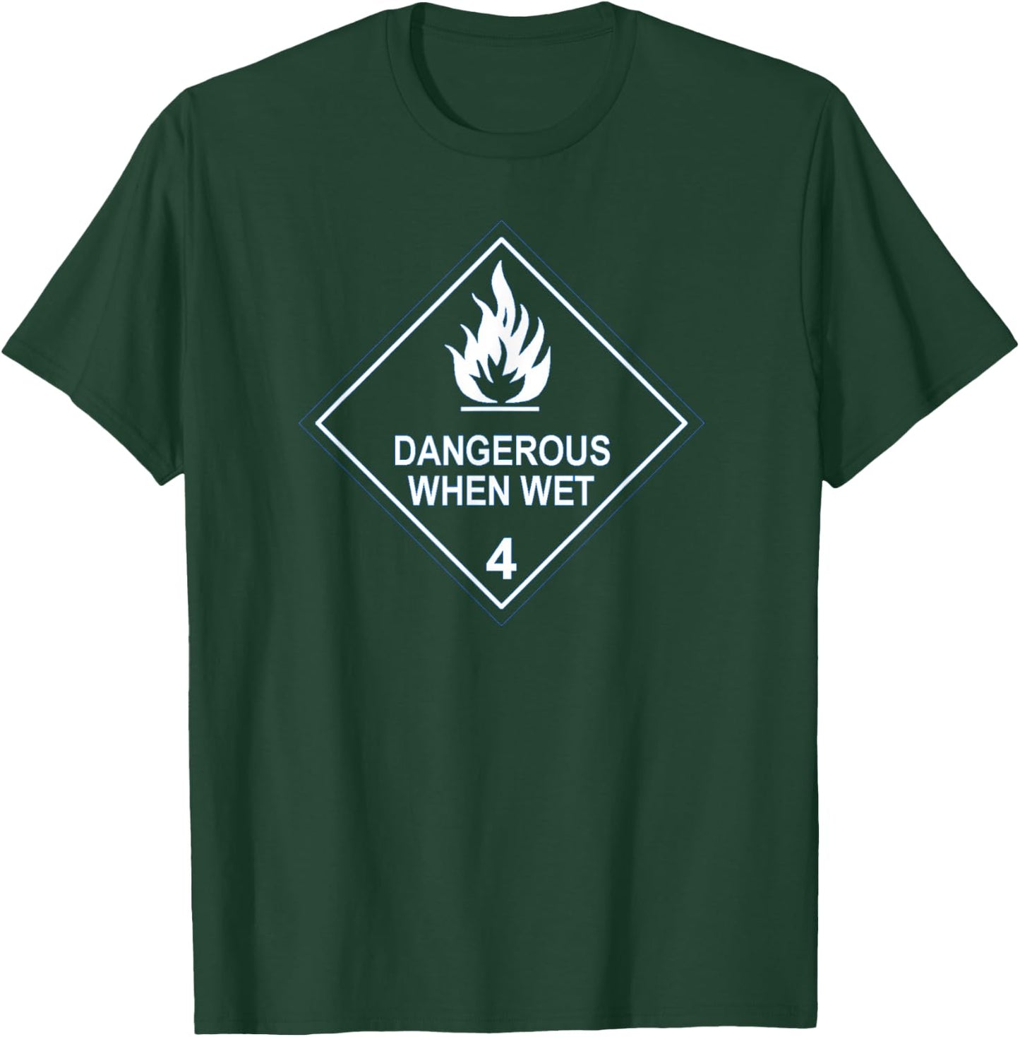 Dangerous for wet tea T-Shirt - T-Shirt | Forest