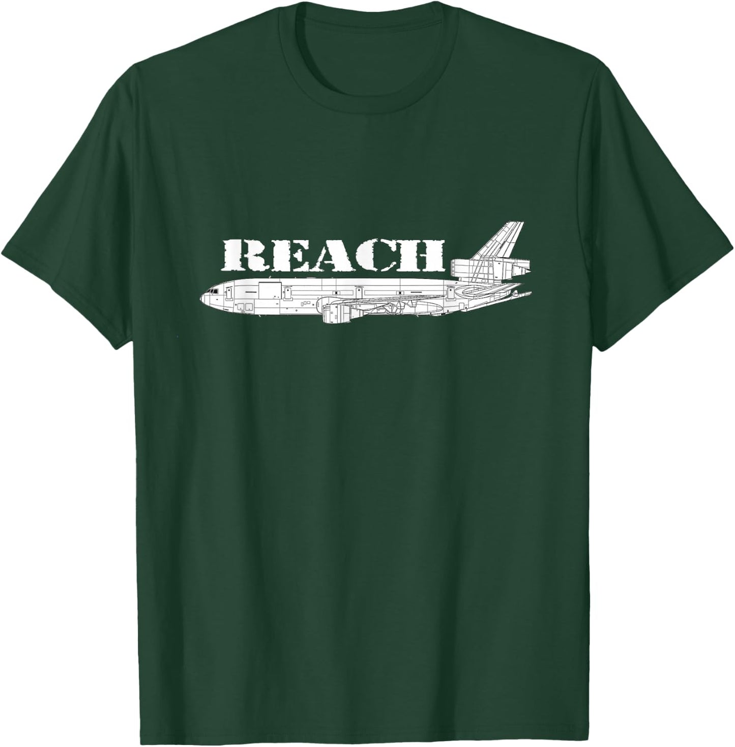 KC-10 Reach Air Refueling T-Shirt - T-Shirt | Forest