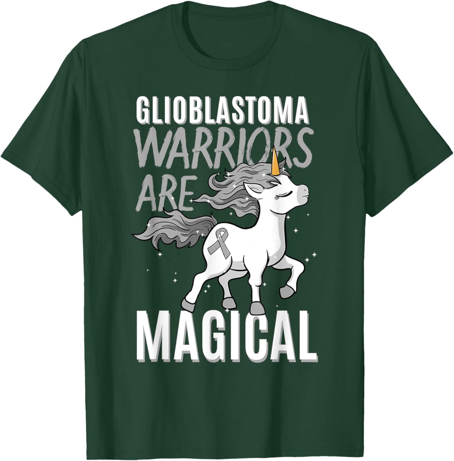 Glioblastoma Multiforme Warrior Grade IV Astrocytoma GBM T-Shirt - T-Shirt | Forest