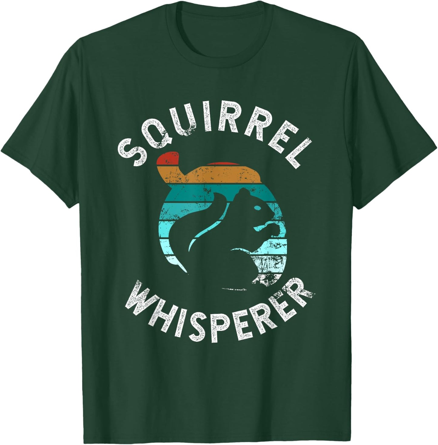 Funny Squirrel Whisperer Art Men Women Kids Squirrel Lover T-Shirt - T-Shirt | Forest
