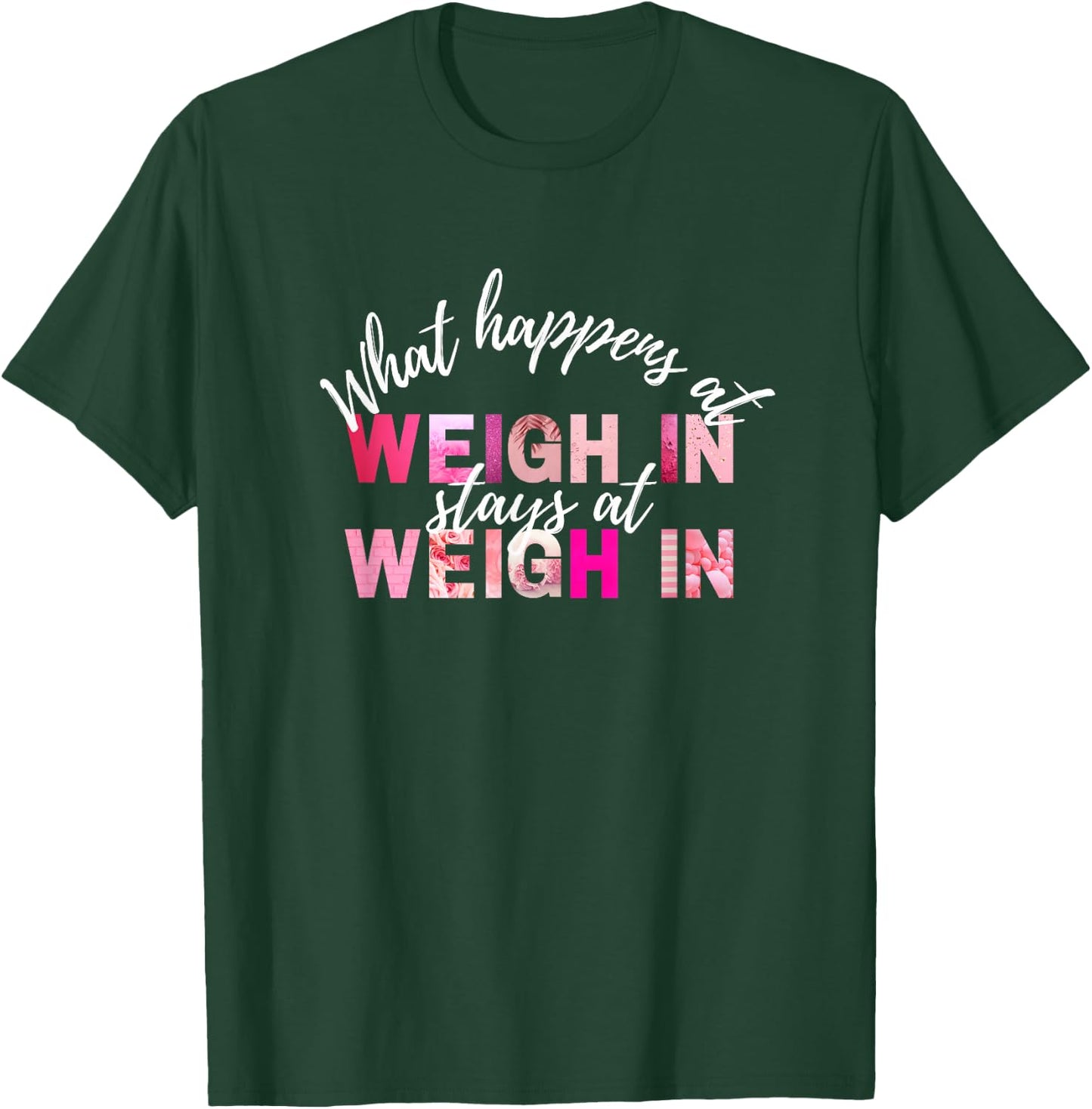 Funny World of Weight Loss Slimming Watcher Weigh In Day T-Shirt - T-Shirt | Forest