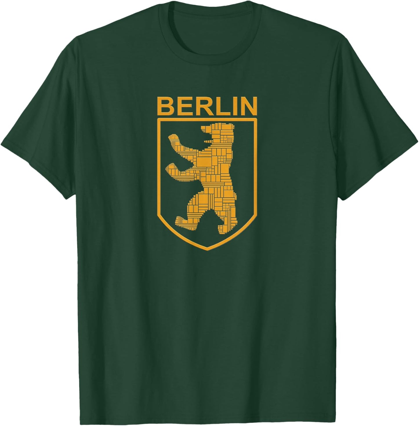 Berlin Design - Berlin Bear - I Love Berlin T-Shirt - T-Shirt | Forest
