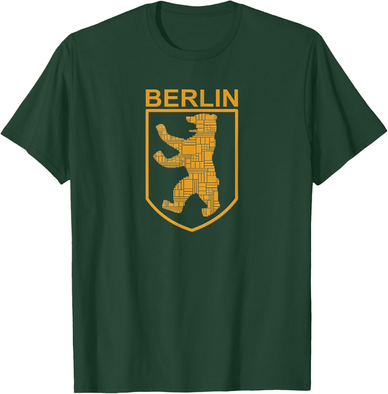 Berlin Design - Berlin Bear - I Love Berlin T-Shirt - T-Shirt | Forest